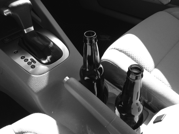 Beers in Car DWI