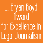 J Bryan Boyd Award