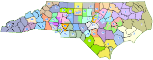 Rucho enacted NC Senate District plan (courtesy of NCGA redistricting page)