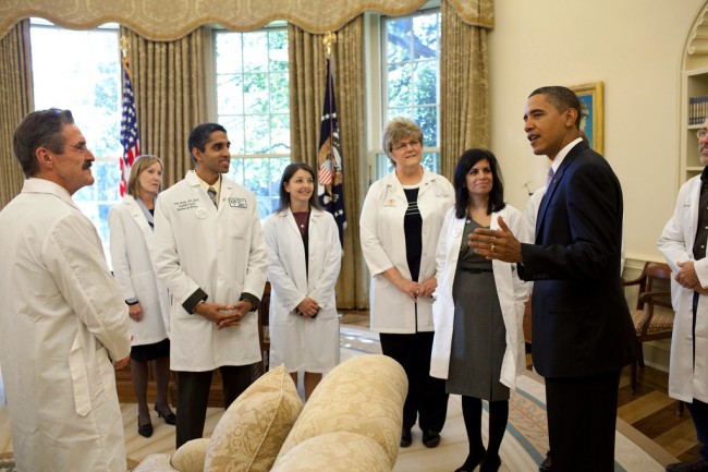 President Obama and Doctors