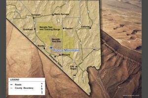 Location of Yucca Mountain, Nevada (energy.gov)