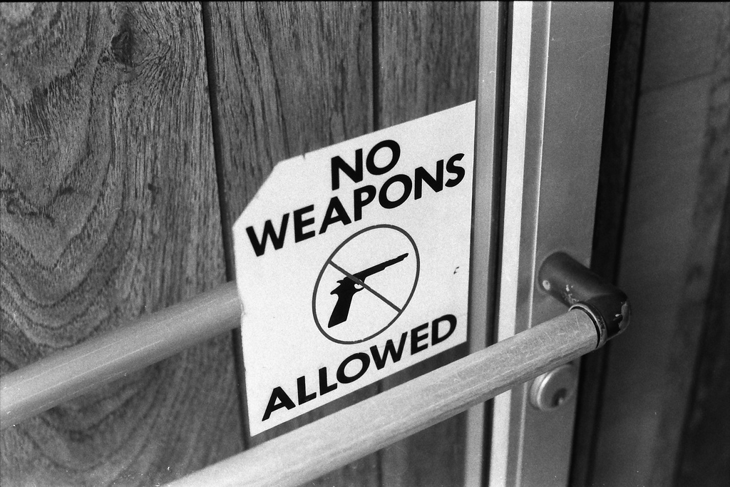 No Weapons Allowed