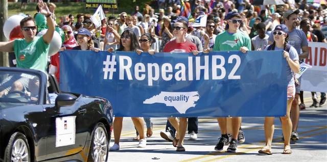 HB2 Repeal – Photo by the News and Observer (Courtesy of Google)