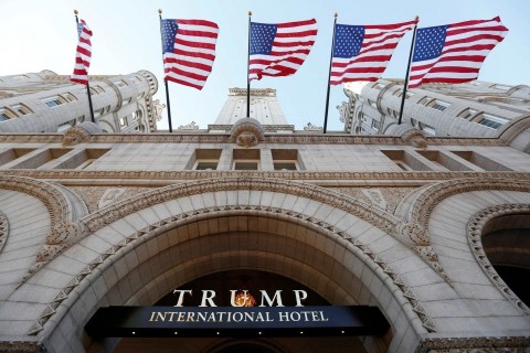 Photo: Trump’s D.C. hotel, Washington Post (Courtesy of Google Images)