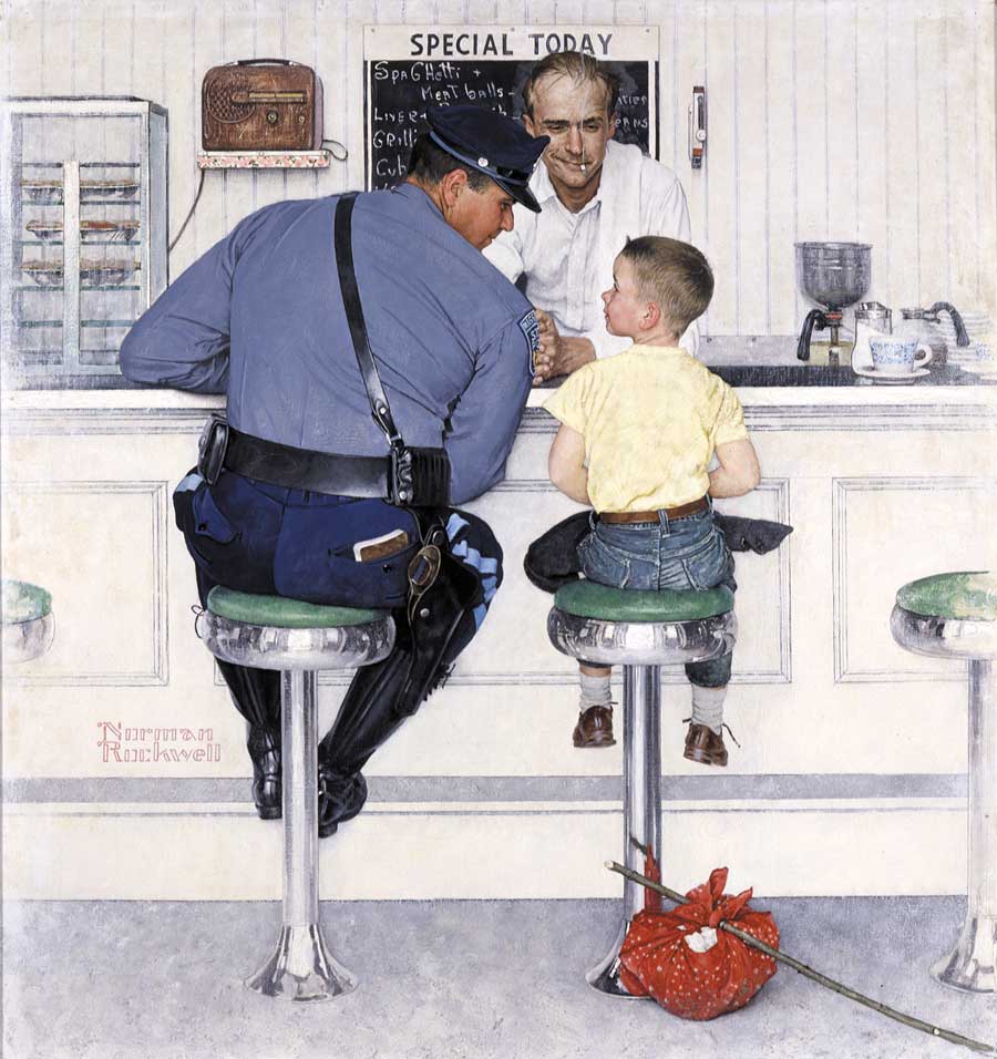 The-Runaway_Norman_Rockwell